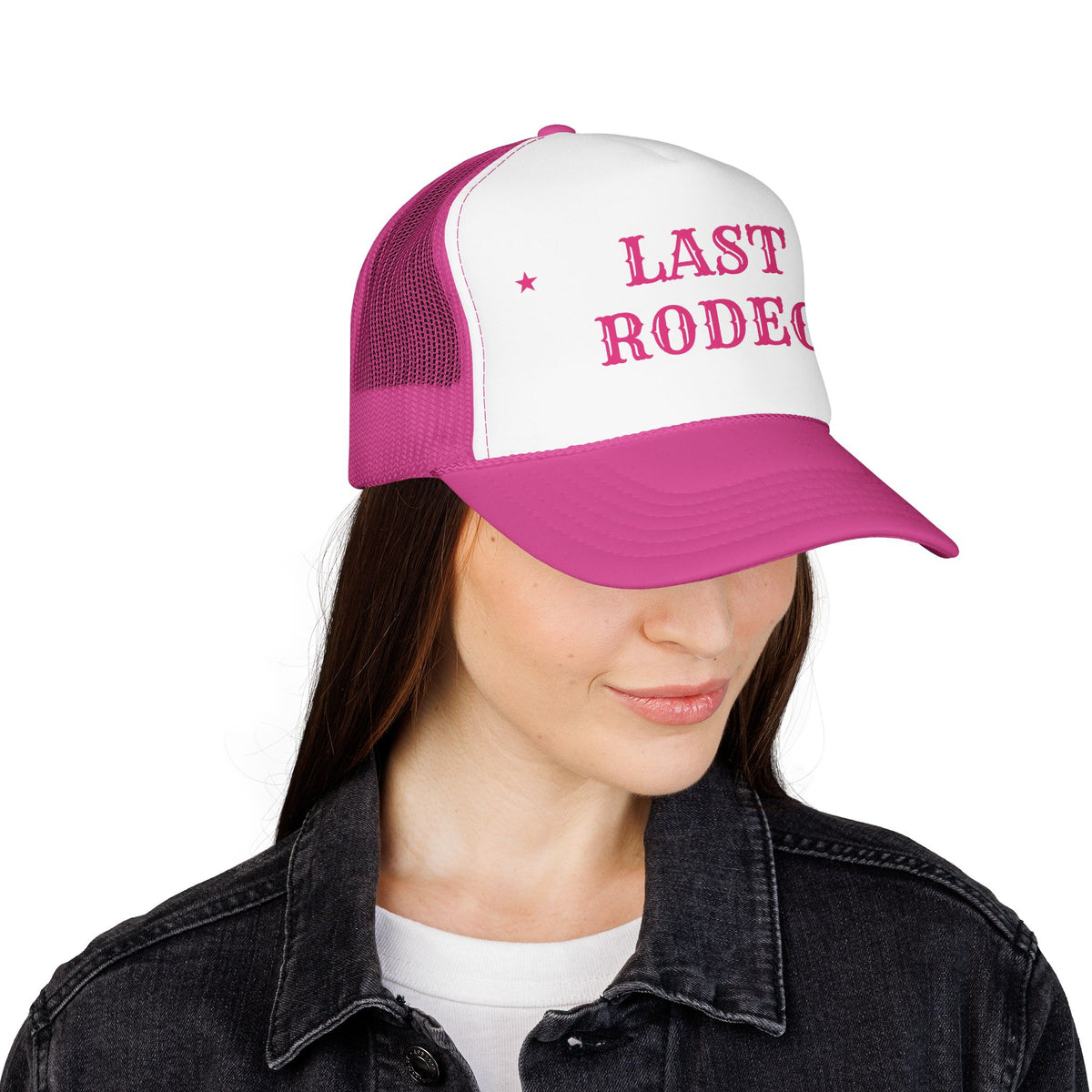 Last Rodeo Trucker Hat, Bachelorette Party Hat, Cowgirl Bachelorette, Bride Squad Foam Trucker Cap, Nashville Bach Hat
