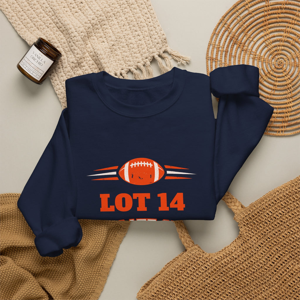 Custom Tailgate Crew Sweatshirt, Personalized Group Name Crewneck, Game Day Football Sweatshirt, Matching Tailgate Crew Gift