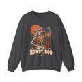 Howdy Boo Skeleton Cowgirl Sweatshirt, Western Halloween Crewneck, Spooky Cowgirl Pumpkin Sweatshirt, Fall Halloween Gift