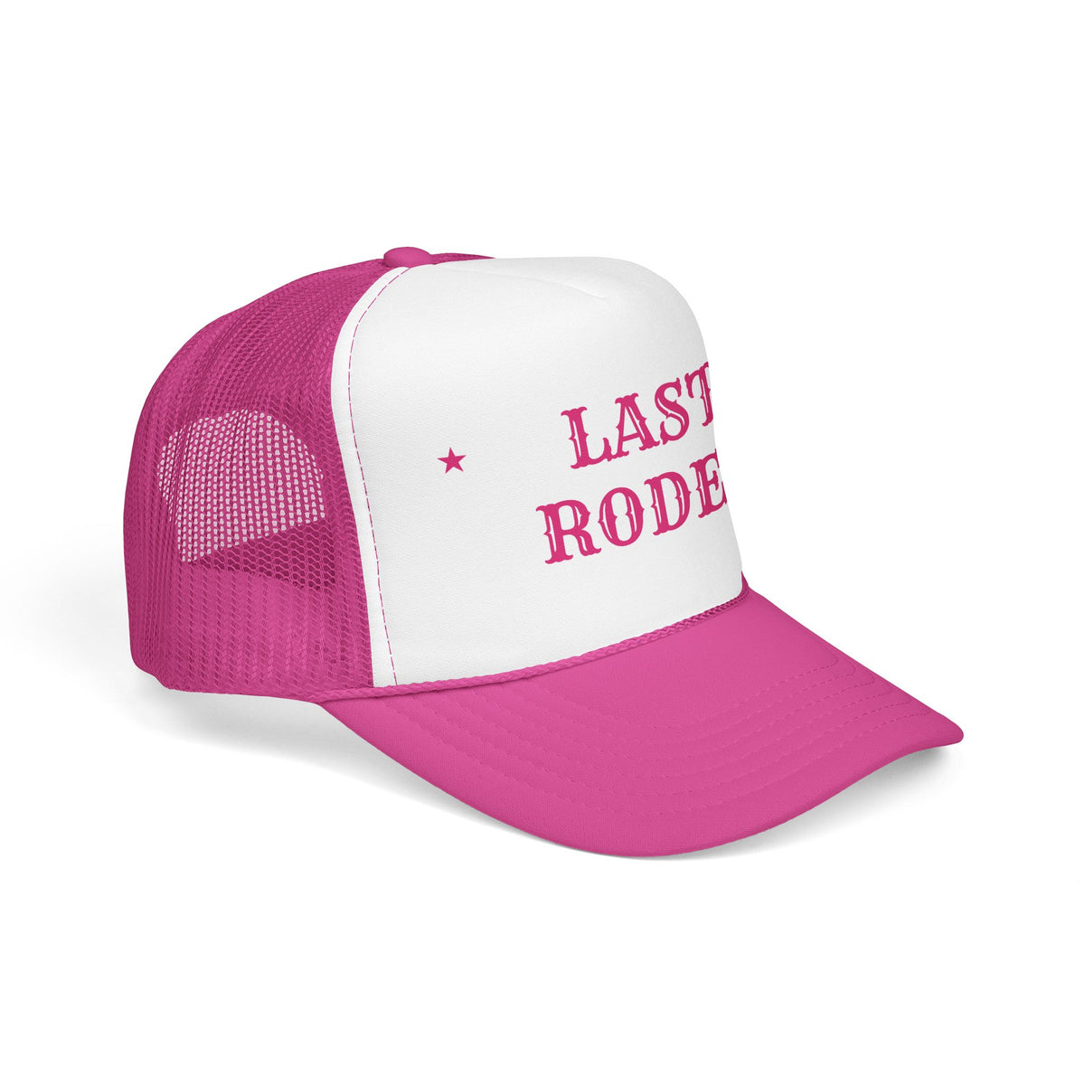 Last Rodeo Trucker Hat, Bachelorette Party Hat, Cowgirl Bachelorette, Bride Squad Foam Trucker Cap, Nashville Bach Hat