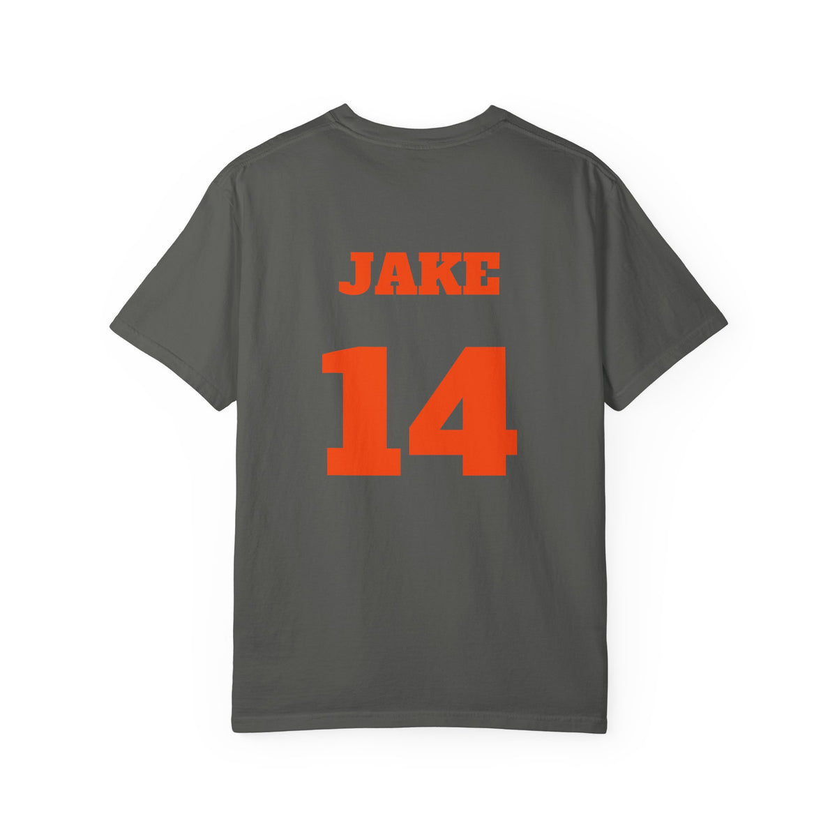 Custom Tailgate Crew Shirt, Personalized Group Name Football Tee, Game Day Shirt with Name and Number, Comfort Colors Tailgate Tee