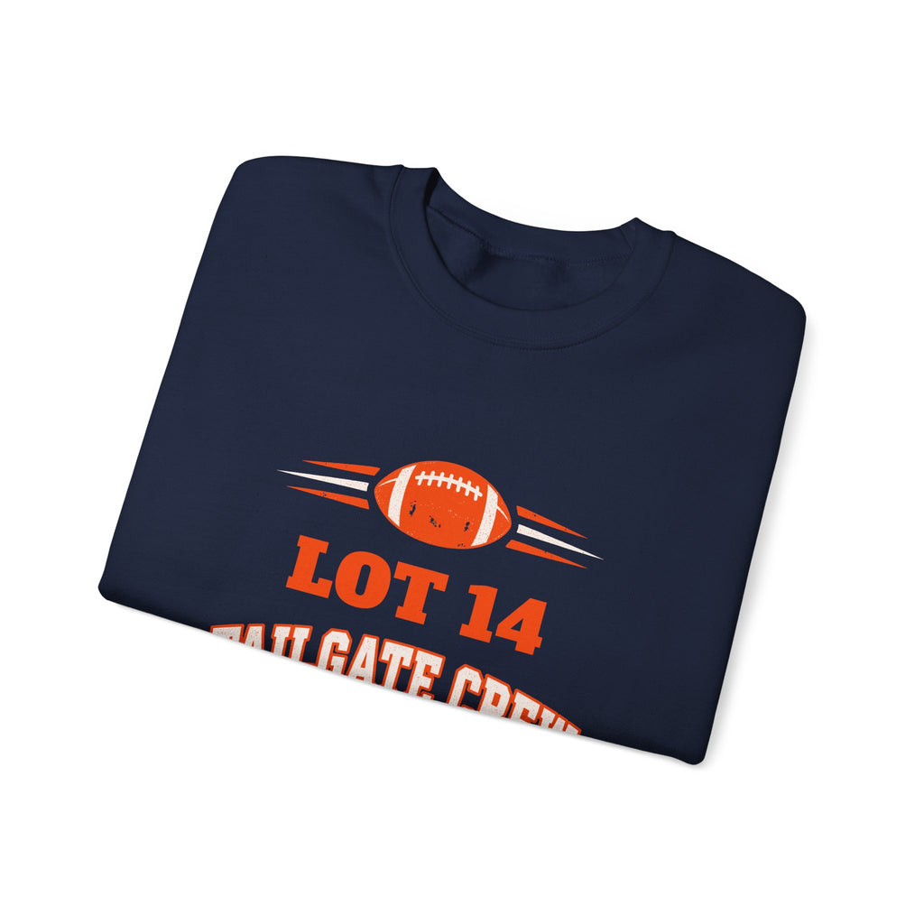 Custom Tailgate Crew Sweatshirt, Personalized Group Name Crewneck, Game Day Football Sweatshirt, Matching Tailgate Crew Gift