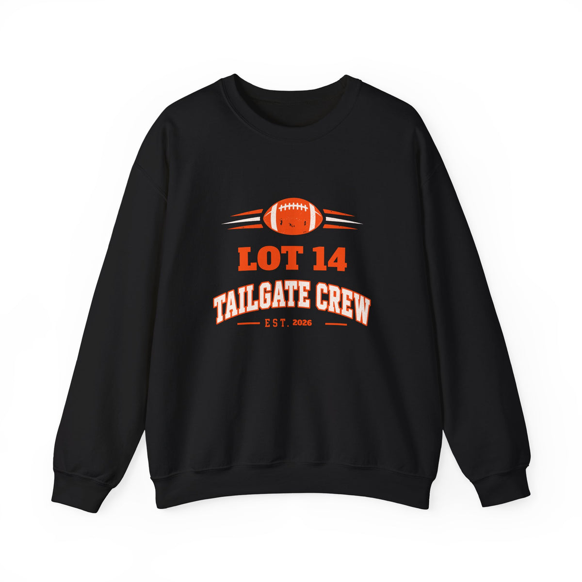Custom Tailgate Crew Sweatshirt, Personalized Group Name Crewneck, Game Day Football Sweatshirt, Matching Tailgate Crew Gift