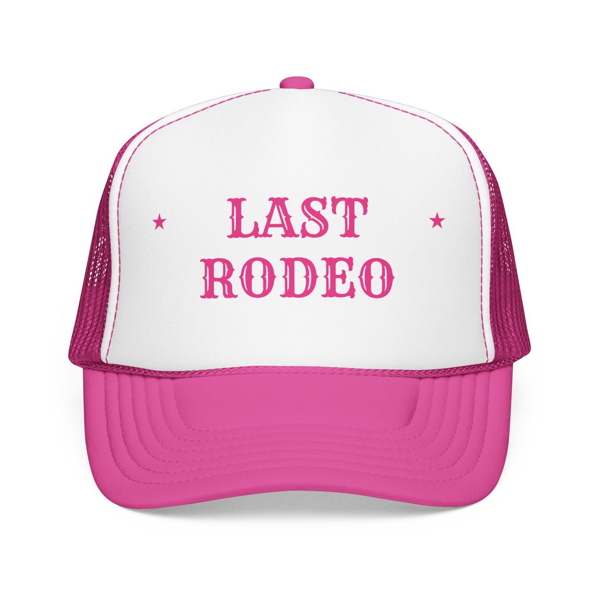 Last Rodeo Trucker Hat, Bachelorette Party Hat, Cowgirl Bachelorette, Bride Squad Foam Trucker Cap, Nashville Bach Hat