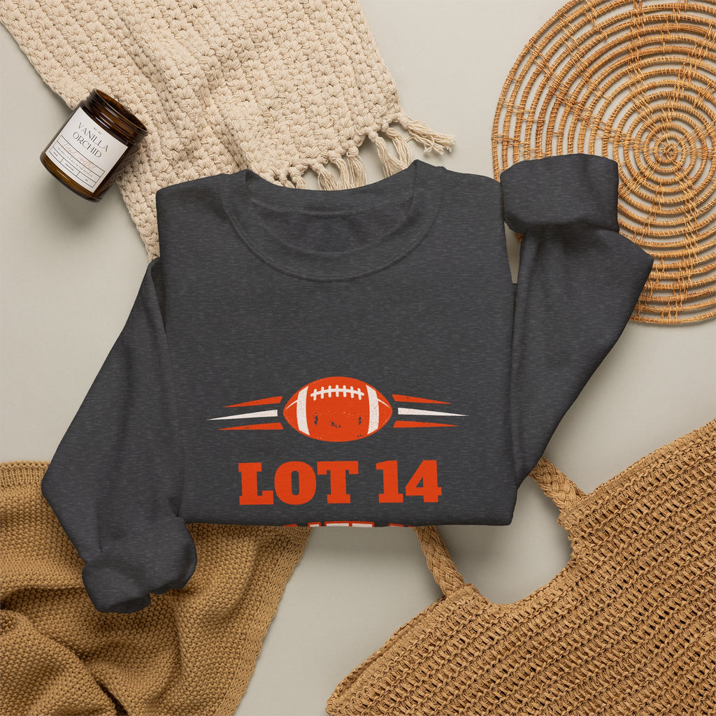 Custom Tailgate Crew Sweatshirt, Personalized Group Name Crewneck, Game Day Football Sweatshirt, Matching Tailgate Crew Gift
