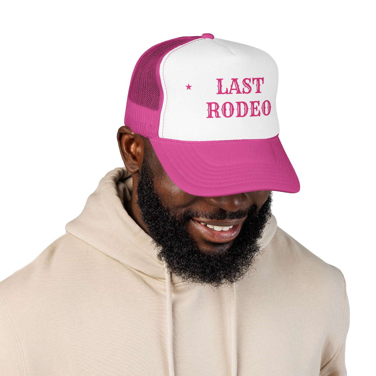 Last Rodeo Trucker Hat, Bachelorette Party Hat, Cowgirl Bachelorette, Bride Squad Foam Trucker Cap, Nashville Bach Hat