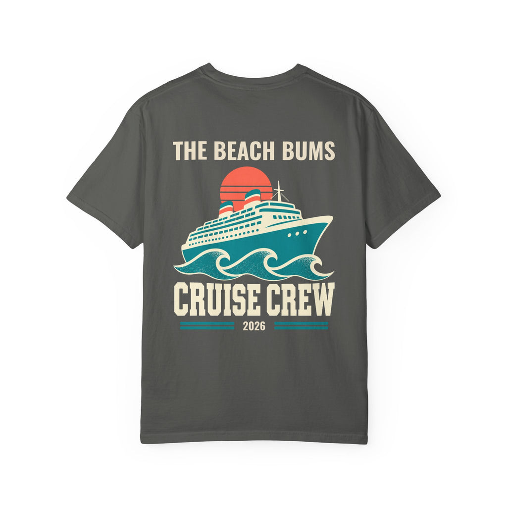 Personalized Cruise Crew Shirt, Captain of Bad Decisions Custom Name Tee, Group Cruise 2026 Shirt, Matching Family Cruise Shirts, Comfort Colors