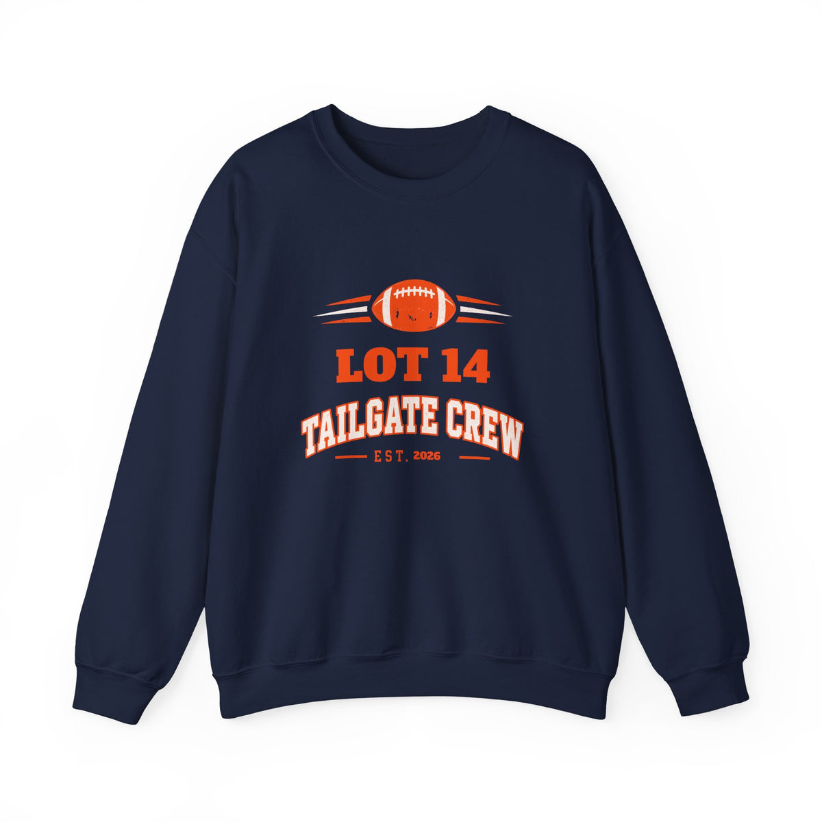 Custom Tailgate Crew Sweatshirt, Personalized Group Name Crewneck, Game Day Football Sweatshirt, Matching Tailgate Crew Gift