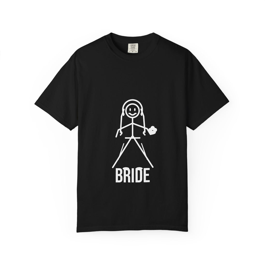 Bride Tee - Funny Stick Figure Bachelorette & Wedding Shirt