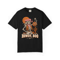 Howdy Boo Skeleton Cowgirl Halloween Shirt, Comfort Colors Western Halloween Tee, Disco Pumpkin Spooky Cowgirl Shirt